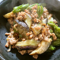 rockyosawa's cooksnap of when they made ナスとししとうの肉味噌炒め.