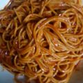 カジュアルねこ's cooksnap of when they made 残り物のカレーパスタ.