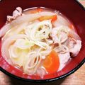 ⭐とっくん⭐'s cooksnap of when they made 豚こまのお味噌汁.