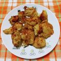 ﾁｲﾁｬﾝﾏﾏ's cooksnap of when they made むね肉のレモン風味青じそ天ぷら.