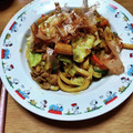 空遥☆ましゃlove's cooksnap of when they made 和風カレー焼きうどん.
