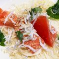 67luna's cooksnap of when they made 簡単5分♪冷たいトマト＆しらすスープ素麺.