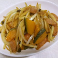 きらり流れ星's cooksnap of when they made かぼちゃとウィンナーの柚子胡椒炒め.