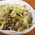 低カロ探検隊's cooksnap of when they made セロリ嫌いな夫も食べた！野菜炒め.
