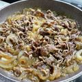 szkbleu's cooksnap of when they made わが家の牛丼♪.
