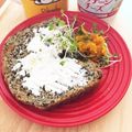 フジぽん's cooksnap of when they made ふんわりカッテージチーズトースト.