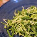 akiccheese's cooksnap of when they made 空芯菜の新芽の簡単サラダ♪.