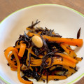 まきぽっさ's cooksnap of when they made 作り方3つで簡単！ ひじきの煮物.