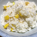 ほくろふかみどり's cooksnap of when they made コーンとしらすの炊き込みご飯.