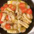 みうらいママ's cooksnap of when they made 簡単!【エビとエリンギのアヒージョ】.
