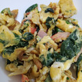 クック671LG2☆'s cooksnap of when they made ほうれん草＆カニカマの卵炒め.