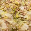 まーこパパ's cooksnap of when they made 優しい味♡白菜とツナの白だし煮.