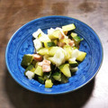 KAKO_KAKO's cooksnap of when they made 簡単！ズッキーニとはんぺんの白だし煮.