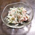 KAKO_KAKO's cooksnap of when they made 糸こんにゃくカニカマ胡瓜の胡麻マヨサラダ.