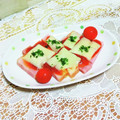 KBBキッチン☆'s cooksnap of when they made 簡単★レンジでピザ風ハム☆彡.