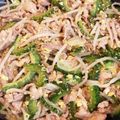 ハナちゃんこ♪'s cooksnap of when they made 夏バテ予防に！豚バラとゴーヤの卵炒め.