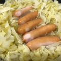 mxxxcha's cooksnap of when they made シュークルート風！キャベツとソーセージ煮.