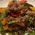 cook☆mi's cooksnap of when they made 簡単♡牛肉とピーマン＆パプリカの信号炒め.