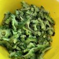ポメちょん's cooksnap of when they made ☆ごま油香るゴーヤの塩昆布和え☆.
