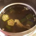 むぃ♪'s cooksnap of when they made オクラと卵のお味噌汁.