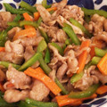 acchiＱＱ's cooksnap of when they made 豚こまとピーマンのオイスターソース炒め.