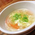 ちゃちゃまる26's cooksnap of when they made 大根とカニカマの生姜入りスープ.