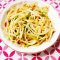 ふうはっちゃん's cooksnap of when they made ☆ちくわもやしピーマン☆オイマヨ炒め.