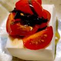 みっきいえっぐ's cooksnap of when they made ☆トマト、青じそ、 塩昆布の激ウマ冷奴☆.