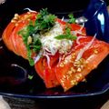 ばたみそーぱん☆'s cooksnap of when they made トマトのカルパッチョ＊しらすまみれ.