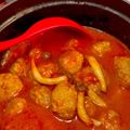 ドドレミ♪'s cooksnap of when they made トマト♪な、合びき肉のミートボール.