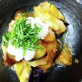 monoママ's cooksnap of when they made 鶏もも肉となすの甘酢みぞれ煮.