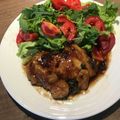 Yokchina's cooksnap of when they made バーミヤン風。若鶏の甘酢しょうゆ.