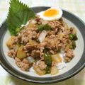 papepo☆'s cooksnap of when they made 豚肉とピーマンの黒酢そぼろ丼.