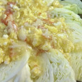 りんばたまま's cooksnap of when they made 丸ごとキャベツの蒸し焼き♪簡単カニ卵.
