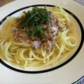 kanarisa's cooksnap of when they made 簡単♥ツナマヨ納豆パスタ.