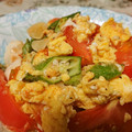 ★料理は楽しい★'s cooksnap of when they made トマトとおくらのふわふわ卵炒め♪.