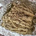 のりぴんこ's cooksnap of when they made えのきのホイル焼き.