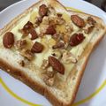 ＊ゆあま＊'s cooksnap of when they made チーズハニーウォールナッツトースト.