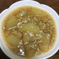 おかぼんぼん's cooksnap of when they made 冬瓜の煮物♪簡単夏の食養生鶏ひき肉餡掛け.