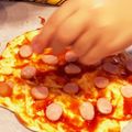 s＊n's cooksnap of when they made トップ10入袋1枚で簡単ピザ生地発酵なし.