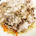 ミッキーこむぎ's cooksnap of when they made 【糖質制限】超簡単！節約！もやしと豚蒸し.