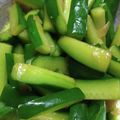 さひゆん's cooksnap of when they made 大量消費！キュウリ炒めの漬け物.