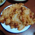 hiromaaaru's cooksnap of when they made ★新玉ねぎと小海老のかき揚げ★.