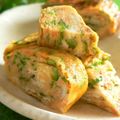 おしす's cooksnap of when they made お弁当に✿鮭とアスパラの淡色卵焼き.