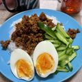 まちゃを's cooksnap of when they made こんにゃく麺でジャージャー麺.