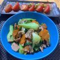 ふらふらおやじ's cooksnap of when they made 豚こまとチンゲン菜のごま油炒め.