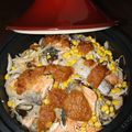 JL4QXB's cooksnap of when they made タジン鍋でカンタン! 鮭ちゃんちゃん焼き.