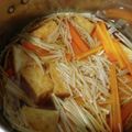 クックJMXHYH☆'s cooksnap of when they made 厚揚げとエノキの煮物.