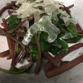 葉月優希's cooksnap of when they made お庭のツルムラサキで☆簡単お浸し.