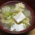 北京パンダ's cooksnap of when they made 白菜と豆腐の生姜スープ.